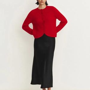 Fabrique Otelie Monochrome Hand Embroidered Cardigan