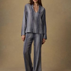 Faherty Brand Natural Dune Cotton Gauze Harbor Top