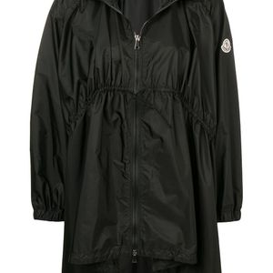 Manteau oversize à capuche Moncler en coloris Noir