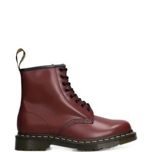 Dr. Martens Brown 1460 Smooth Contrast-Stitched Lace-Up Boots