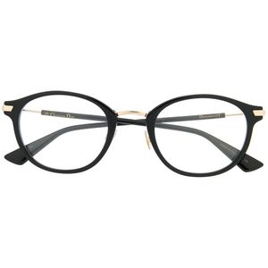 Dior ラウンド 眼鏡フレーム ブラック
