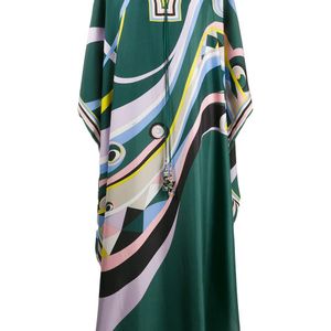 Emilio Pucci ロングライン カフタン グリーン