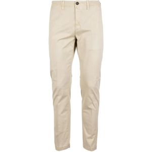 Siviglia Natural Slim-Fit Tailored Trousers for men