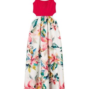 Twinset White Printed Maxi Dress