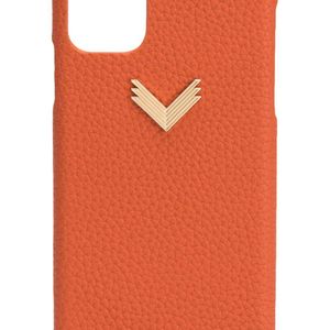 Manokhi X Velante Iphone 11 ケース オレンジ