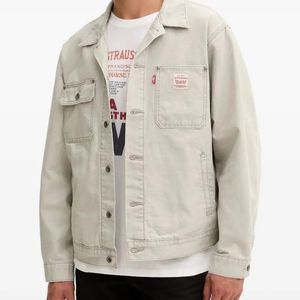 Chaqueta Con Bolsillos De Parche Levi's de hombre de color Gris