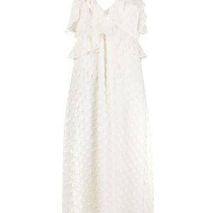 Zimmermann ポルカドット ドレス ホワイト