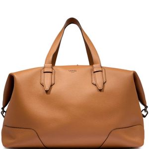 Lancel Brown Charlie Duffle Bag