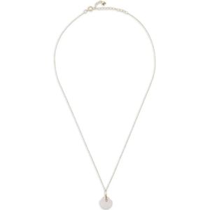 Mateo White Shell-Motif Diamond And Quartz Necklace