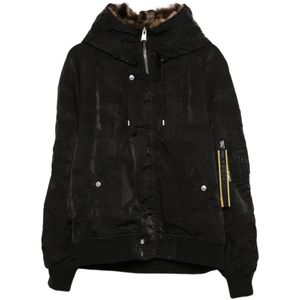 Fendi Black Nylon Patchwork Blouson for men