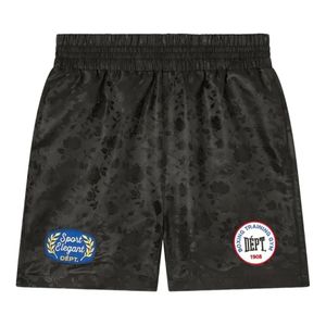 GALLERY DEPT. Black Jacquard Boxing Shorts