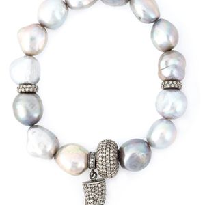Loree Rodkin Metallic Embellished Bracelet