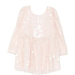 Sister Jane Pink Teese Sequin-Embellished Mini Dress