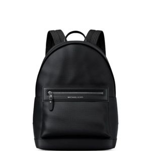 Michael Kors Black Jet Set Logo-Plaque Backpack for men
