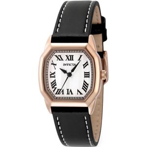 INVICTA WATCH White Wildflower Octagonal-Face 27Mm Watch