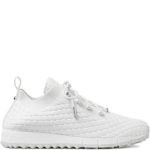 Jimmy Choo White Veles Sneakers