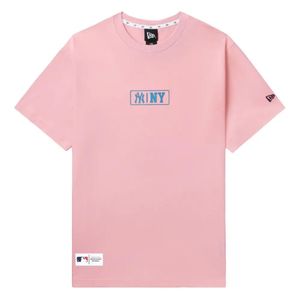 KTZ Pink Box-Logo Printed T-Shirt for men