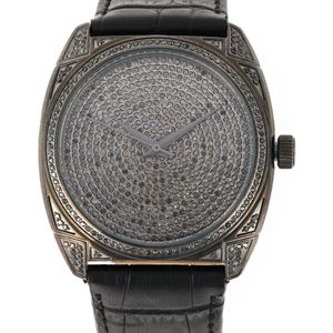 Christian Koban 'dom' Diamond Watch in het Zwart