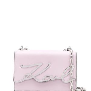 Karl Lagerfeld K/signature ショルダーバッグ S ピンク