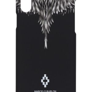 Coque d'iPhone XS Wings Marcelo Burlon pour homme en coloris Noir