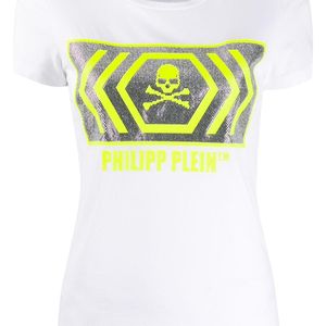 Philipp Plein スカル Tシャツ ホワイト