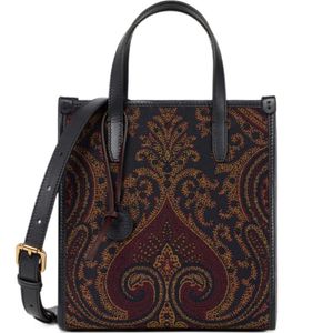 Etro Black Small Love Trotter Bag