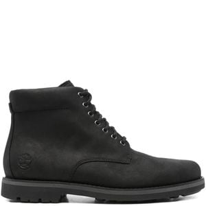 Timberland Black Alden Brook Lace-Up Zip Hiking Boots for men