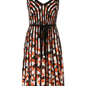 KENZO White Floral Fantasy Print Dress