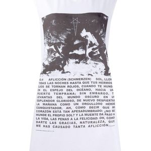 Rick Owens Drkshdw プリント タンクトップ ホワイト