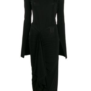Unravel Project ノットディテール ドレス ブラック