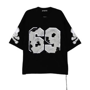 Mastermind Japan Black T-Shirt À Logo Imprimé for men