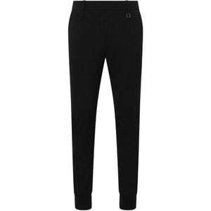 Wooyoungmi Black Cuffed Tailored Trousers for men