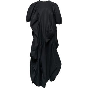 Enfold Black Planet Draped Dress