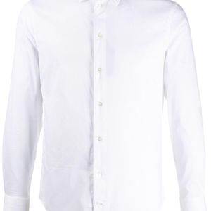 Chemise classique Emporio Armani pour homme en coloris Blanc