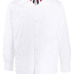 Giacca-camicia imbottita di Thom Browne in Bianco da Uomo