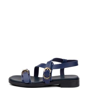 Frau Blue Multi-Strap Sandals