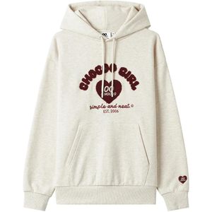 Chocoolate White Chocoo Girl Hoodie