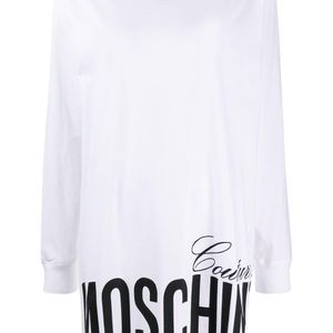 Moschino ロゴ スウェットシャツ ホワイト