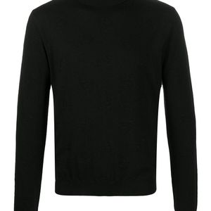 メンズ Gabriele Pasini フローラル ジャカード セーター ブラック