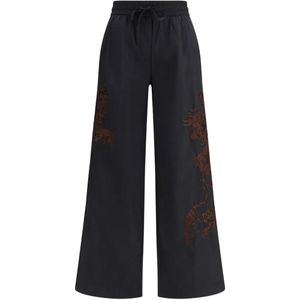 P.A.R.O.S.H. Black 'Ricadi' Palazzo Pants