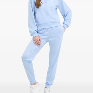Adidas Blue Zip-Up Tracksuit Set