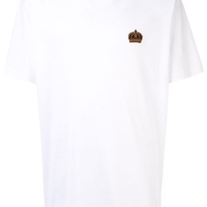 メンズ Dolce & Gabbana パッチ Tシャツ ホワイト