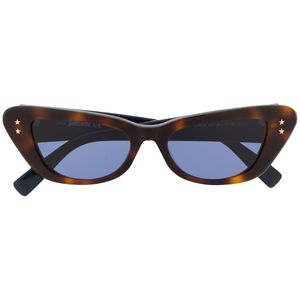 Just Cavalli Braun Schmale Cat-Eye-Sonnenbrille