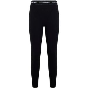 Philipp Plein Blue Logo Elastic Leggings