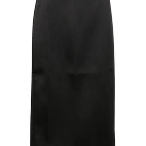 Rohe Black Column Skirt