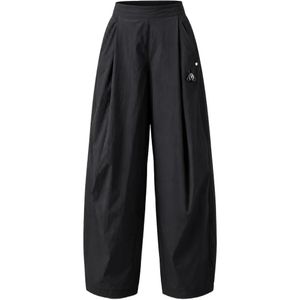 Moose Knuckles Black Pleated Wide-Leg Trousers