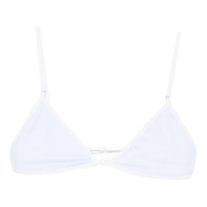 Roberta Einer White X Kiss 'N Thrill Frida Triangle-Cup Bikini Top