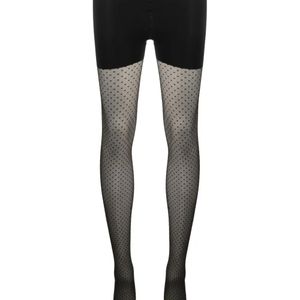 Wolford Black Control Dots Tights