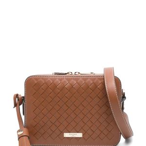 Aspinal Brown Camera Crossbody