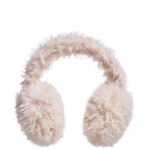 Moncler Pink Fluffy Teddy Earmuffs